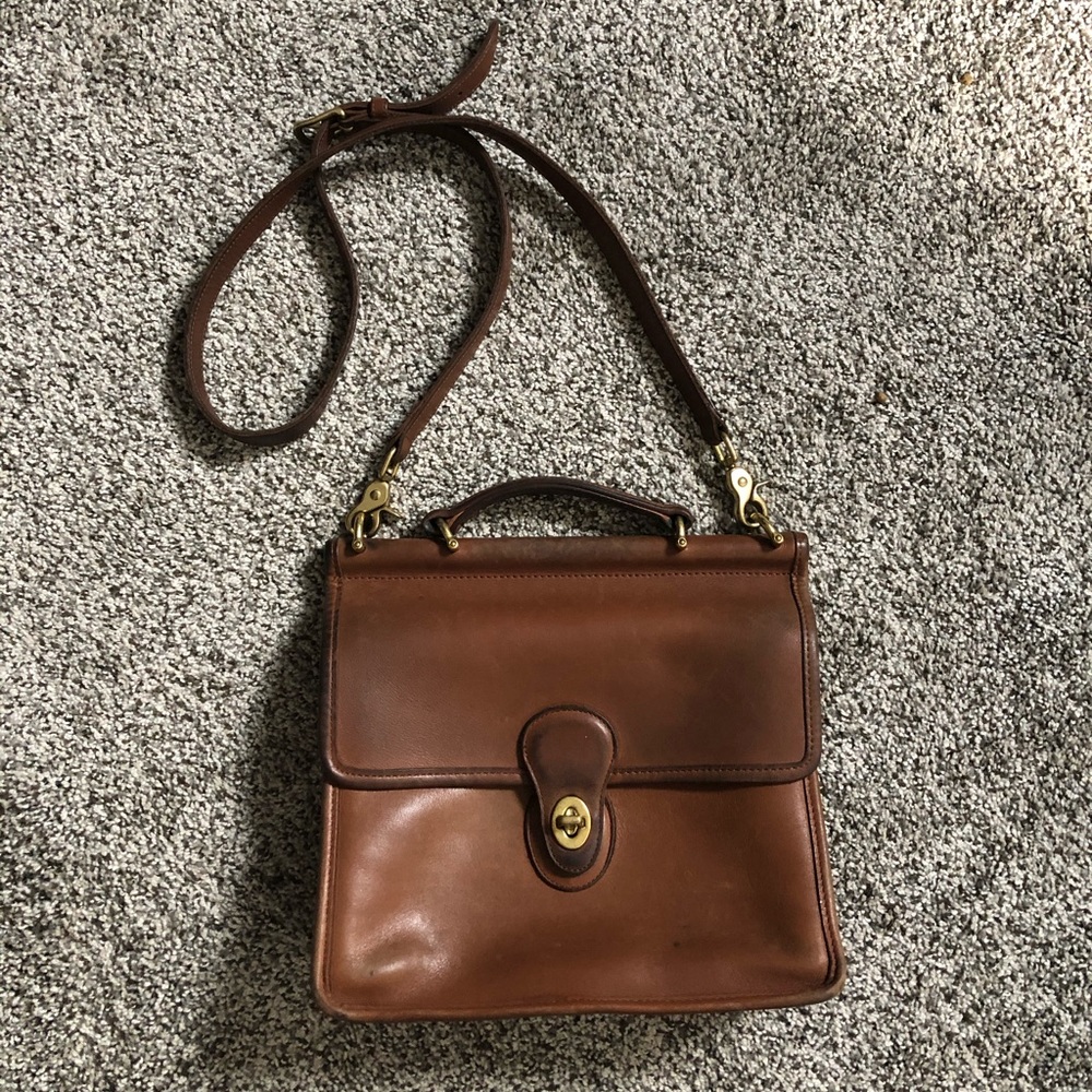 Vintage Brown Coach Purse